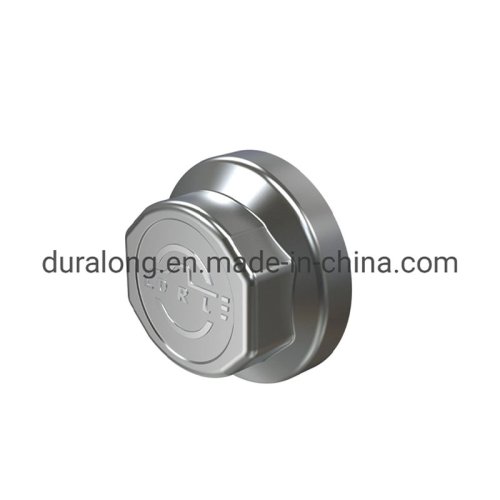 Hub Cap for Trailer Axle - German Type 12 Tons Silver