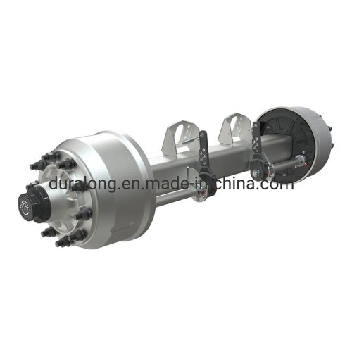 Manufacturer 13t American Inboard Built-in Brake Drum Axle for Trailer Truck